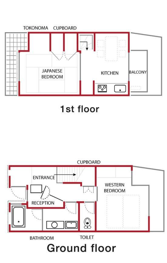 הוילה קיוטו Tsukinowacho House מראה חיצוני תמונה